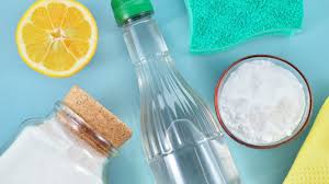 Cleaning products from home kitchen ingredients